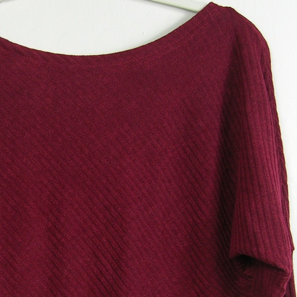 LAST ONE! Batwing Off Shoulder Lightweight Sweater - Picture 6 of 8